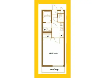 リブリ・ADONIS(1K/3階)の間取り写真