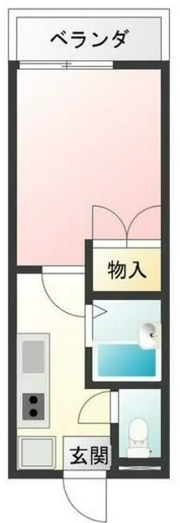 メゾネット泉 3階階 間取り