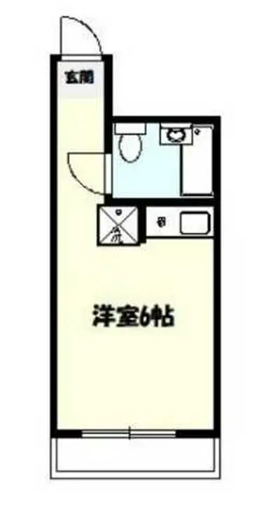 ライオンズマンション駒込駅前 8階階 間取り