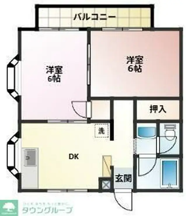 モンレーヴ21 1階階 間取り