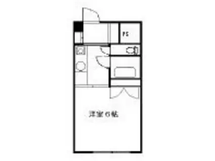 アーバントラスト北小岩2号館(1K/3階)の間取り写真