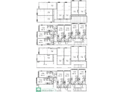 柳原2丁目(ワンルーム/2階)の間取り写真