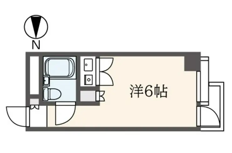アパートメント下北沢 1階階 間取り
