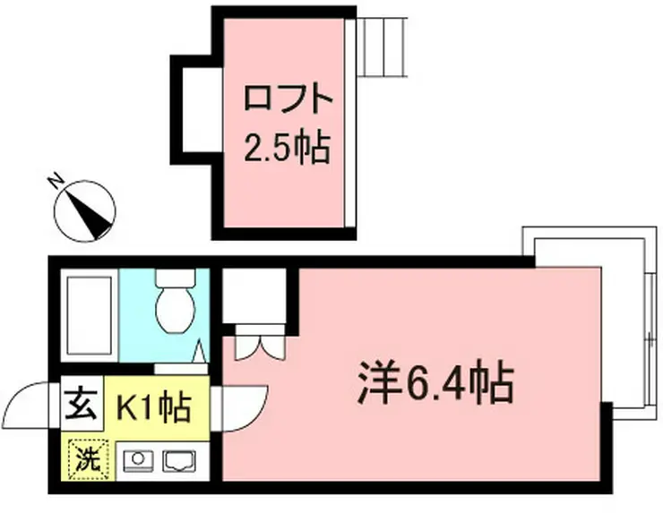 サンプライム 1階階 間取り