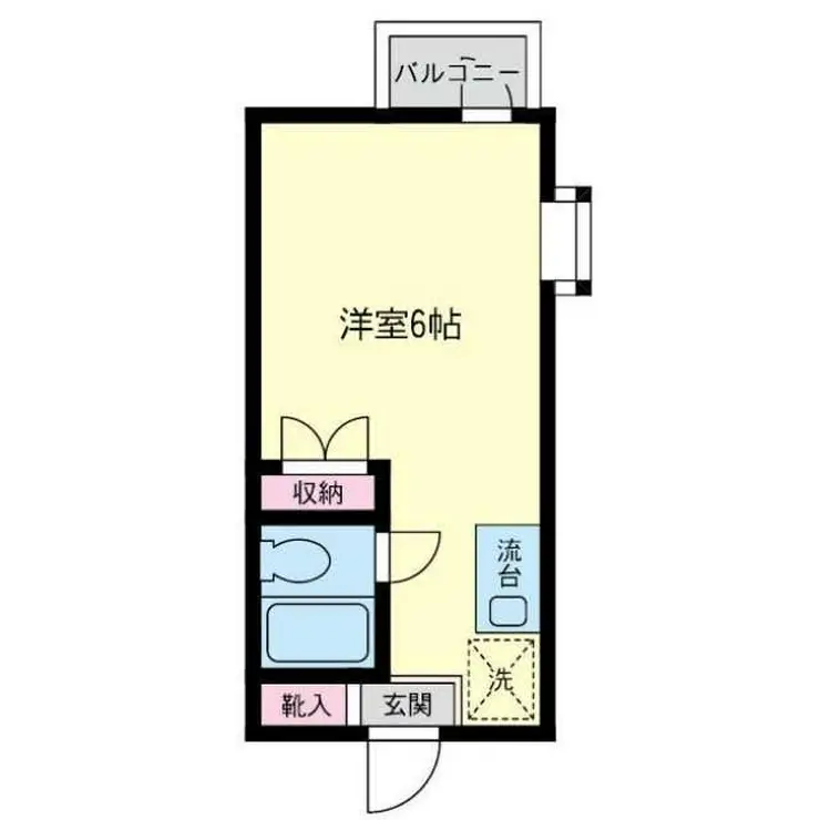 ボヌール冨士 2階階 間取り