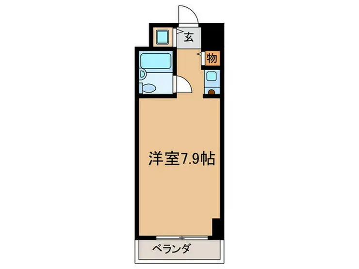 シーアイマンション鶴見 3階階 間取り