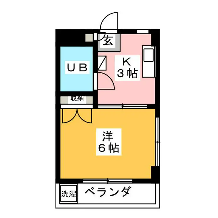 シトロンデ桜台 3階階 間取り