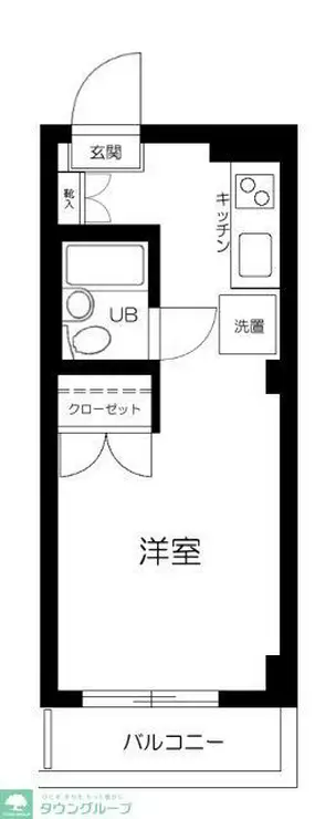 パークレイン三田 3階階 間取り