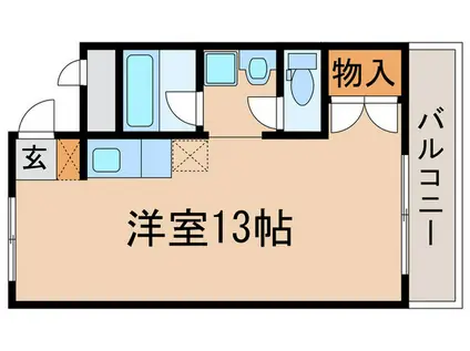 アルテミス大久保(ワンルーム/4階)の間取り写真