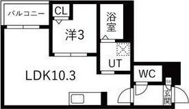 JACK SHOHO IX(1LDK/2階)の間取り写真