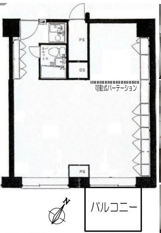 ニューステイトメナー(1LDK/9階)の間取り写真