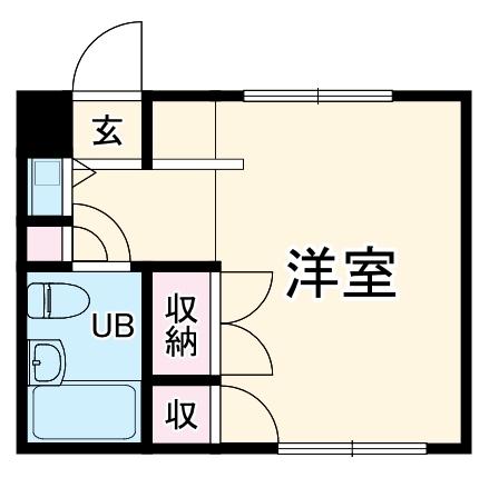 コルテ松波(1K/2階)の間取り写真