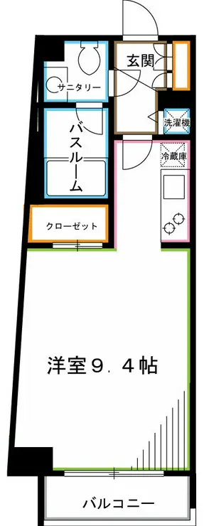 レジディア荻窪 3階階 間取り