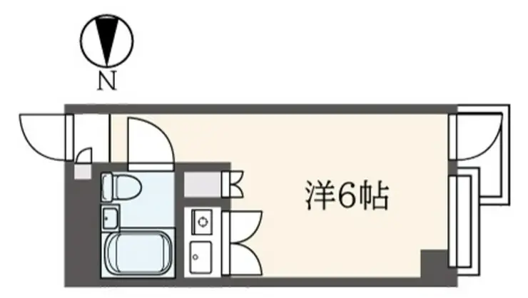 アパートメント下北沢 1階階 間取り