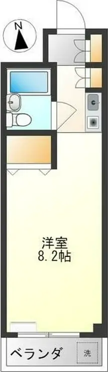 倉林マンション 4階階 間取り