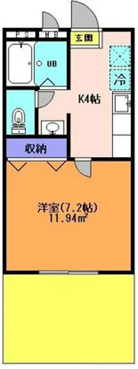 エルフコマザワレジデンス 1階階 間取り