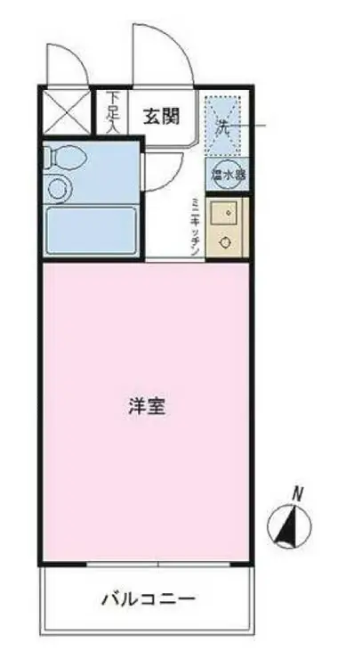 日神パレステージ白楽第2 4階階 間取り
