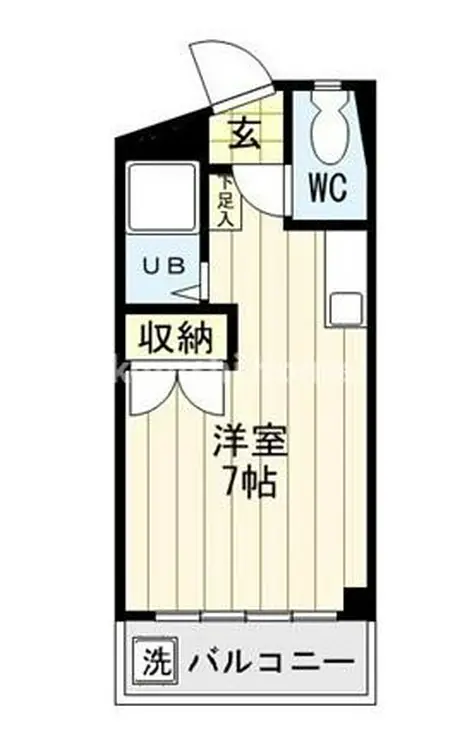 リエス西堀 1階階 間取り
