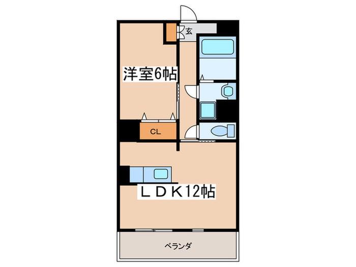 LS BUIL CRAFT(1LDK/2階)の間取り写真