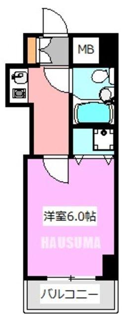 日神パレステージ本駒込(1K/3階)の間取り写真