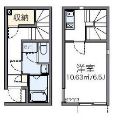 レオネクスト和光四番館(1K/1階)の間取り写真