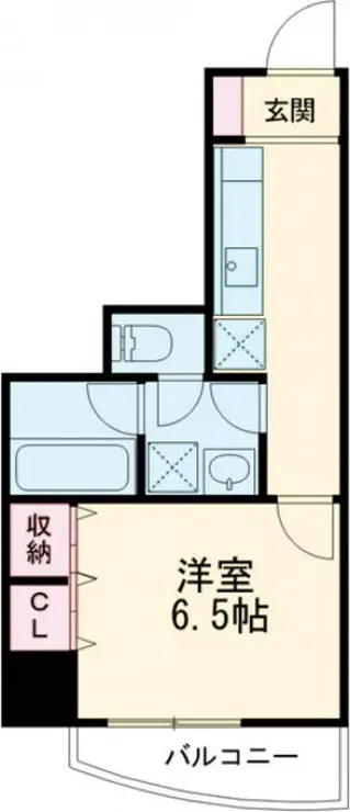 パークハイムD 8階階 間取り