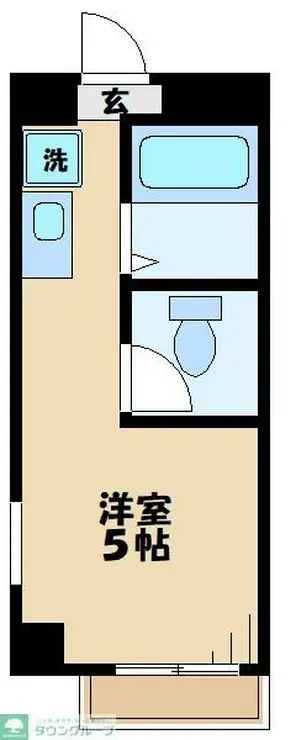 アースビル 4階階 間取り