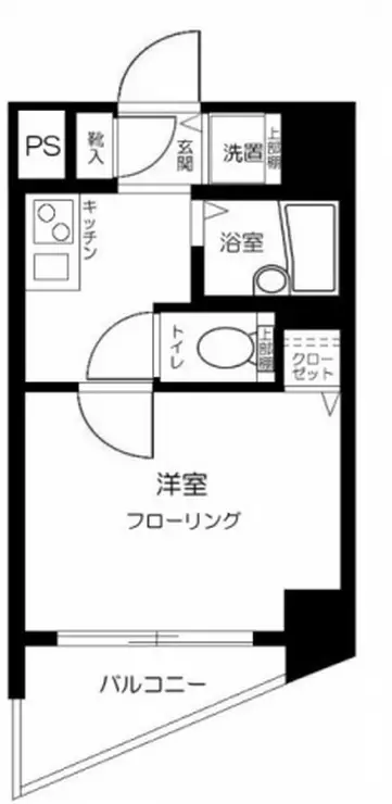 スカイコート後楽園第5 7階階 間取り