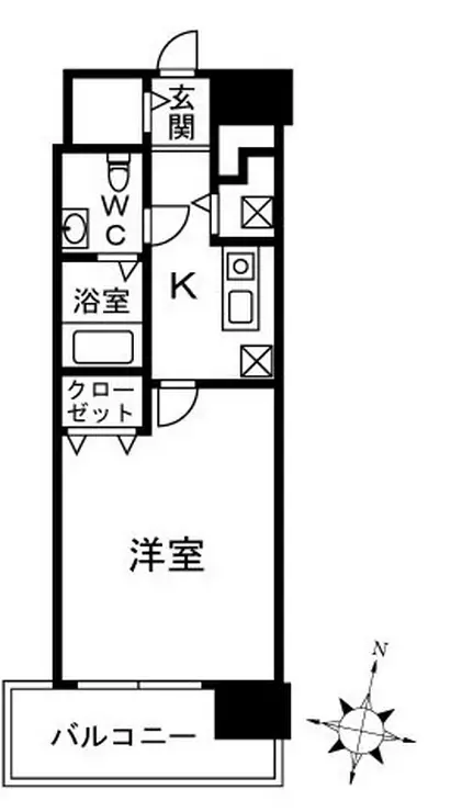 恵ビル 5階階 間取り