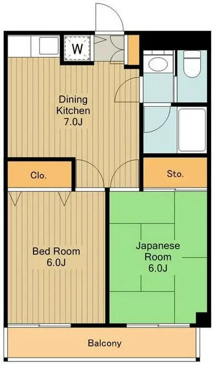 セルーエ三鷹 6階階 間取り