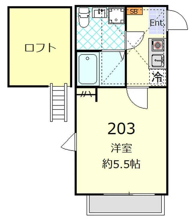 アビターレ杉田 2階階 間取り
