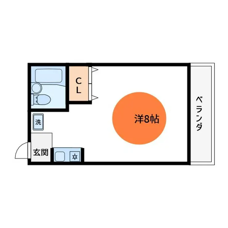 松島和田マンション 3階階 間取り
