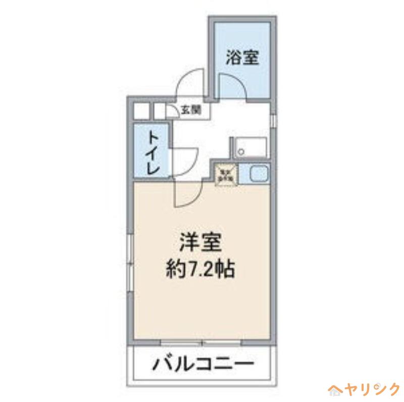 CREX大曽根(1K/2階)の間取り写真