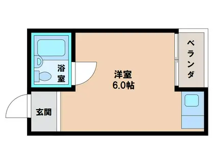 プレアール長居公園III(ワンルーム/2階)の間取り写真