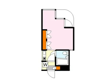 プロスパー1030(ワンルーム/3階)の間取り写真