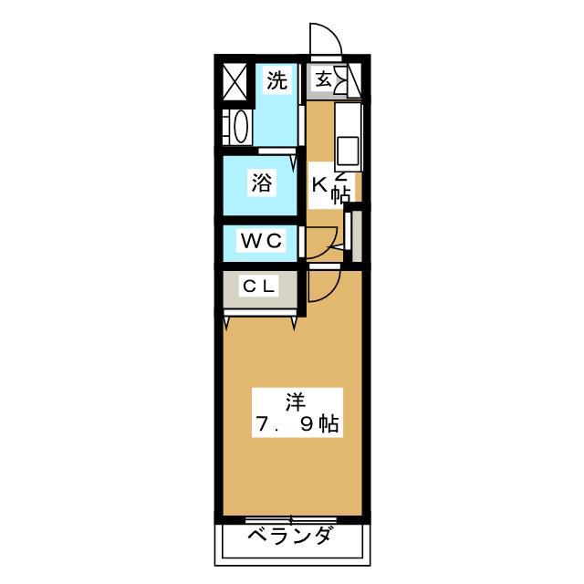 ART DE VIVRE(1K/3階)の間取り写真