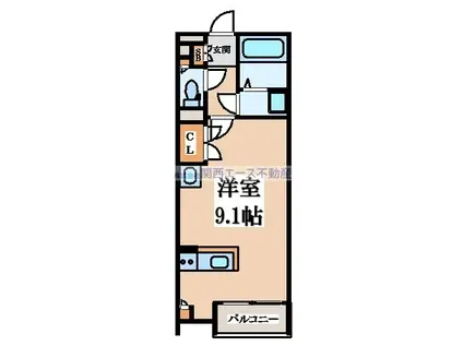 レオネクスト稲田(ワンルーム/1階)の間取り写真