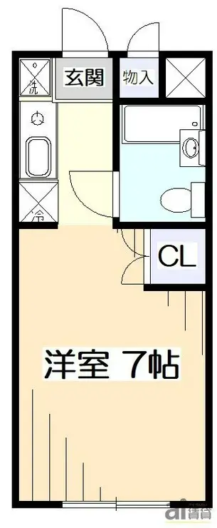 ブロッカム8 1階階 間取り