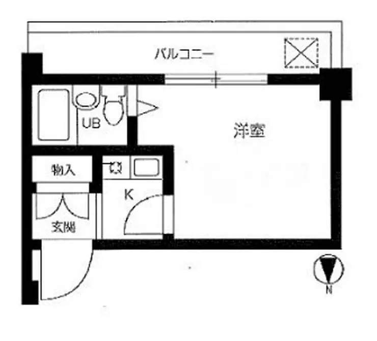 フォート子安 4階階 間取り