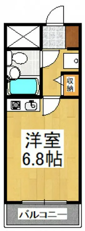ライオンズマンション清瀬第2 2階階 間取り
