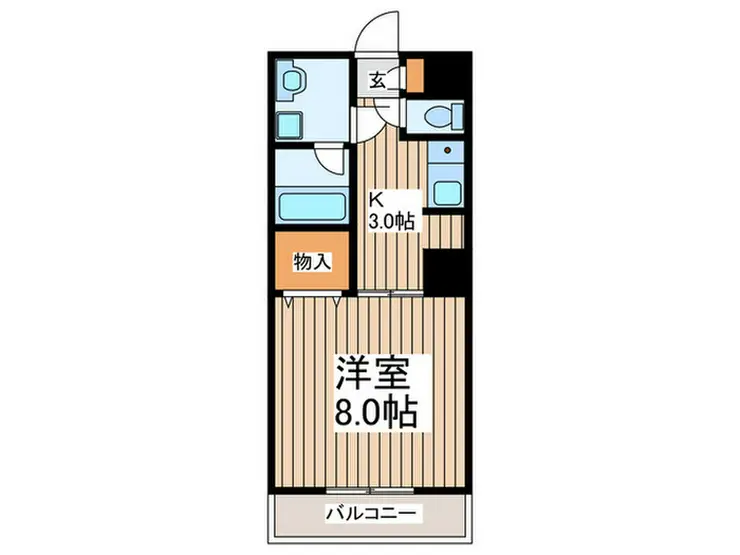 矢島ビル 4階階 間取り