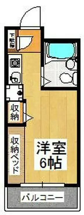 リトルロック 4階階 間取り