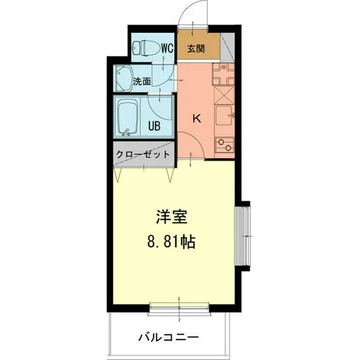 グランドエクセル 2階階 間取り