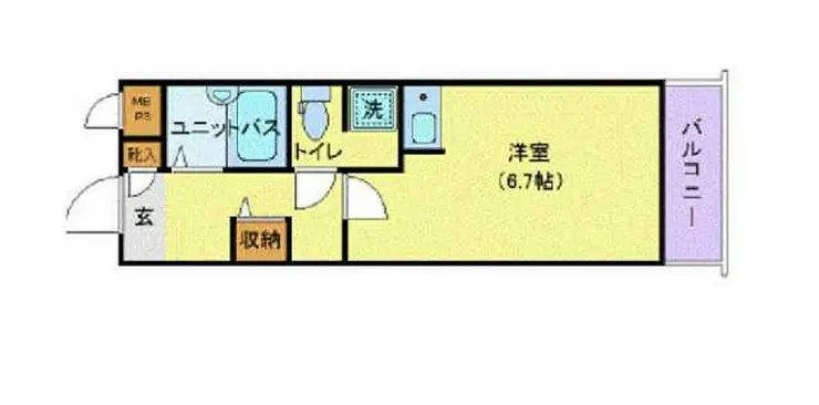 ライオンズマンション江古田第5 3階階 間取り