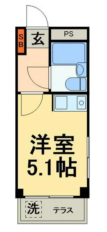 ロフティー北習志野 1階階 間取り