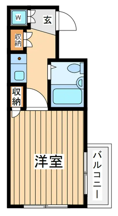 セントヒルズ登戸 4階階 間取り