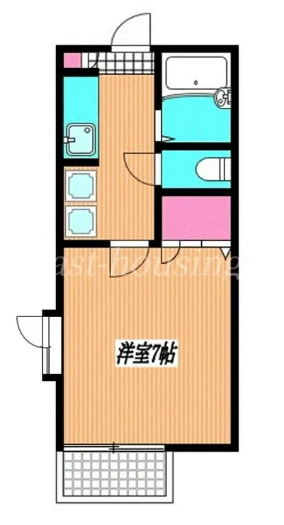 シャルム 2階階 間取り