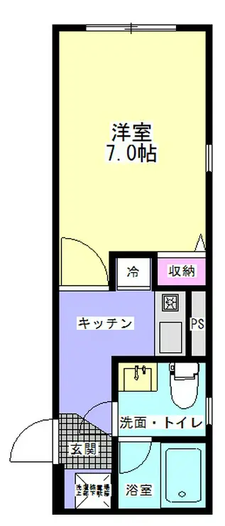アメイジングハイツ 3階階 間取り