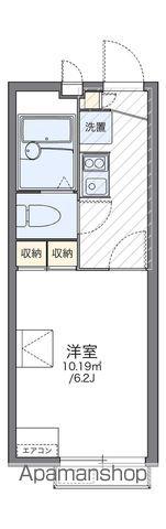 レオパレスEARLYPLANT(1K/2階)の間取り写真