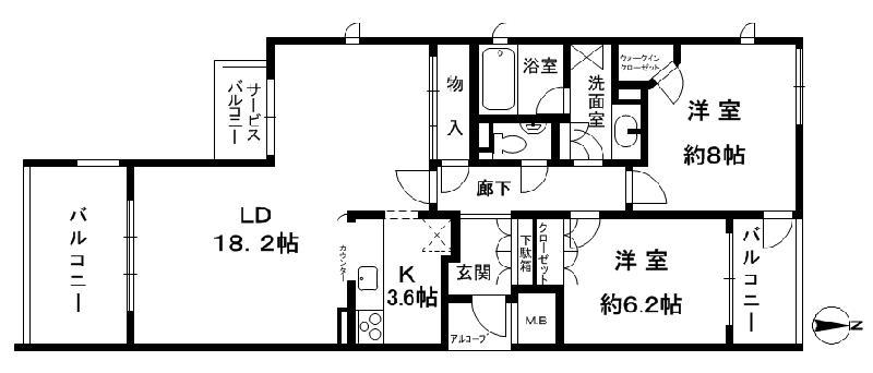 ジークレフ夙川フラット